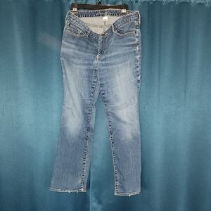 Eddie Bauer Light Blue Straight-Leg Jeans